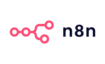 Logotipo de n8n para la automatización técnica de flujos de trabajo.