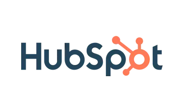 Logotipo de HubSpot para gestión de clientes y automatización de ventas.