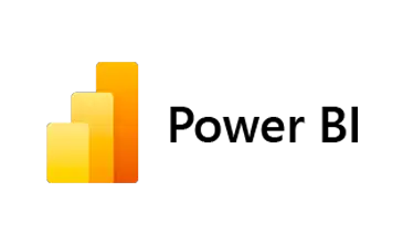 Logotipo de Microsoft Power BI para inteligencia de negocio y visualización.